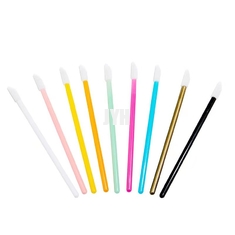50pcs nylon van de de Borstellippenstift van de Haar Beschikbare Lip het Instrumentenborstel
