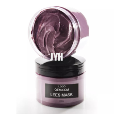 Zuiverende Detox Spa Aubergine Gezichtsclay mask 300g voor Diepe Schone Acnehuid