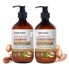 Shampoo en Veredelingsmiddel Organisch Argan Oil van het sulfaat de Vrij Voedend Haar