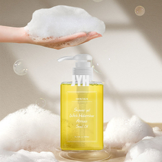 Private Label 400ml biologische badoliën Bodywash Whitening baddouche
