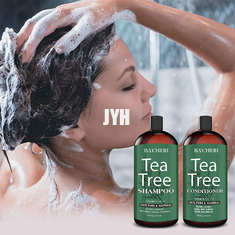 470ml van het de Boomshampoo en Veredelingsmiddel van de vitamine C+e Thee Reeksen Organisch Natuurlijk Reparatie Beschadigd Haar