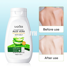 430g Tedere het Lichaamswas Lichte Exfoliating van aloëvera bath salts smoothing skin