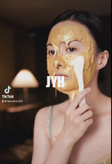 100g gezichts Gouden het Anti Verouderen van Clay Mask Powder 24k Professionele Schil van Jelly Facial Mask