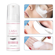 60ml de Uitbreidingsreinigingsmiddel Lash Shampoo Lash Foam Cleanser van de veganistwimper
