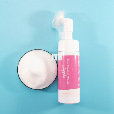 OEM Skincare die 120ml de Gezichtswas van het het Vlekkenmiddelengezicht van de Reinigingsmiddelenmeeëter schuimen