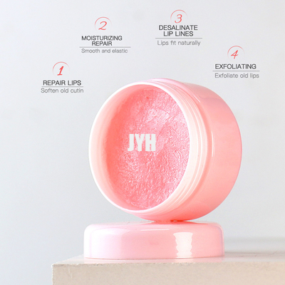 OEM de Verlichtingslip schrobt Roze de Lippenbalsem van Exfoliator en schrobt 10g