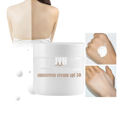 Spf 50 van het de Roomgezicht van het Zonscherm het Zonnescherm van de Make-upschoonheidsmiddelen PA+++