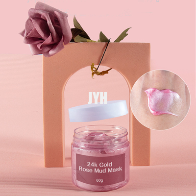 Verminder Rimpels Gezichtsclay mask 24K Gouden Rose Mud Cream
