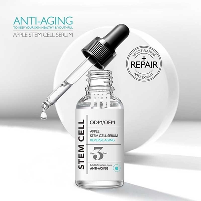 Apple-van de de Rimpelverwijdering van de Stamcel het Serum Anti-oxyderend Serum voor Gevoelige Huid