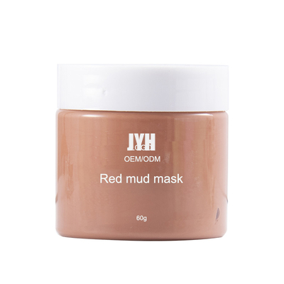 De rode OEM van Modder Gezichtsclay mask deep cleansing Producten van de Huidzorg