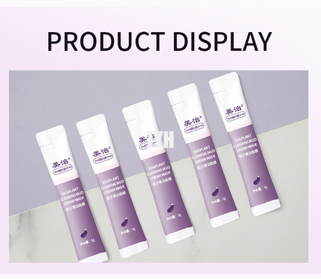 Purpere Aubergine die Clay Mask 5ml/Strook 300g/Kruik zuiveren