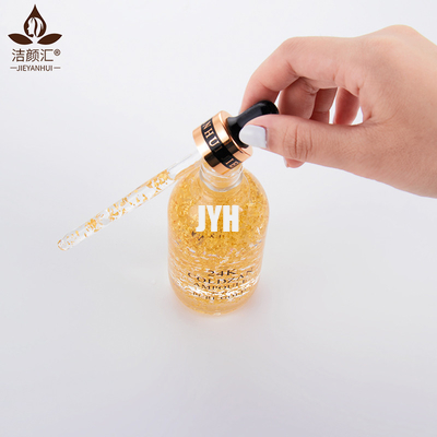 Het zuivere Gouden Serum die van 24K het Anti het Verouderen Serum van het Essentiegezicht witten
