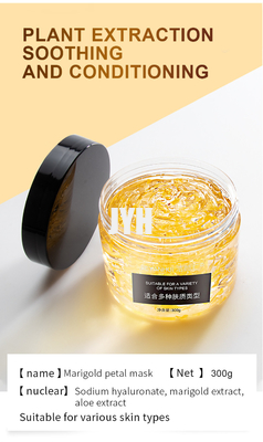 De PAREL Hyaluronic Zure Glycerine van Clay Mask For Pores van het goudsbloembloemblaadje Gezichts
