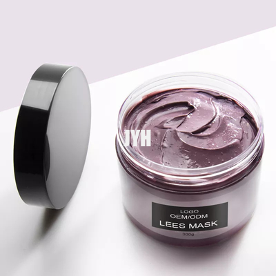 Zuiverende Detox Spa Aubergine Gezichtsclay mask 300g voor Diepe Schone Acnehuid