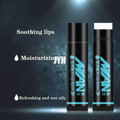 Zwarte van de Mensenskincare van de Buismunt Bevochtigende de Lippenpommade Natuurlijke Organische Veganist ISO GMPC