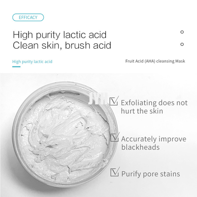 OEM 300G Facial Clay Mask Blackberry Fruit Acid Clay Acne Mee-eter Verwijderen