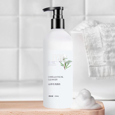 ODM Camellia Facial Cleanser 350ml 100% Pure Dieptereiniging bevochtigt oliecontrole