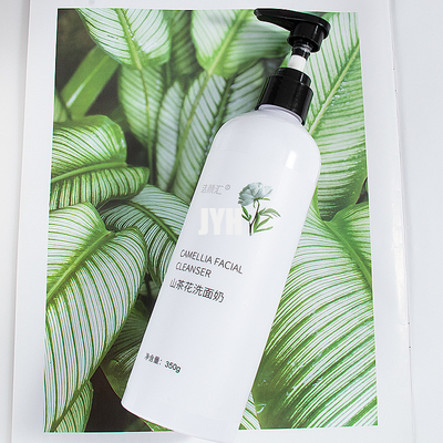 ODM Camellia Facial Cleanser 350ml 100% Pure Dieptereiniging bevochtigt oliecontrole
