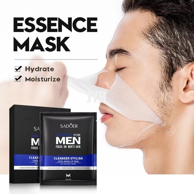 MSDS Huidverzorgingsproducten voor heren Hydraterende Whitening Voedende natuurlijke reiniging gezichtsmasker