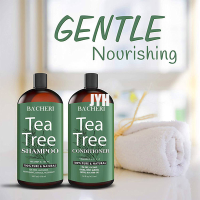470ml van het de Boomshampoo en Veredelingsmiddel van de vitamine C+e Thee Reeksen Organisch Natuurlijk Reparatie Beschadigd Haar