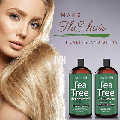 470ml van het de Boomshampoo en Veredelingsmiddel van de vitamine C+e Thee Reeksen Organisch Natuurlijk Reparatie Beschadigd Haar