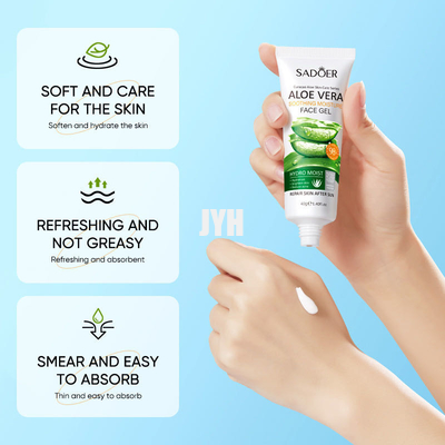 40g het organische Voeden van Aloëvera gel deeply hydrating skin na de Zorg van de Zonhuid
