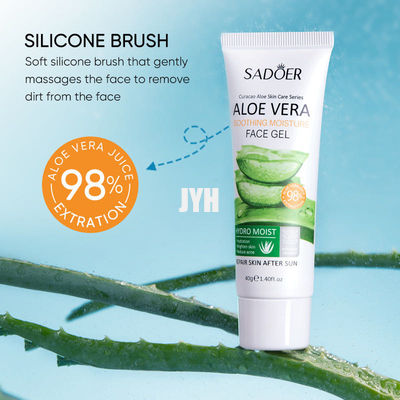 40g het organische Voeden van Aloëvera gel deeply hydrating skin na de Zorg van de Zonhuid