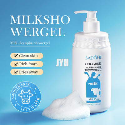MSDS-van het de Douchegel van de Geitmelk van de het Lichaams Schoon Zorg van de Huid Bevochtigend Ophelderend Exfoliating de Douchegel