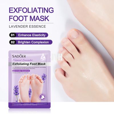 35g OEM van de de Productenlavendel van de Huidzorg de Geitmelk die Exfoliating-het Masker van de Voetschil bevochtigen