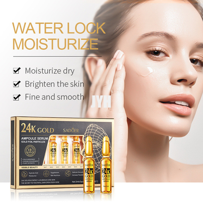Van de de Olieessentie van de vitamine Campul van het het Gezichtsserum Hyaluronic Zuur Goud Vc het Bevochtigen 2ml