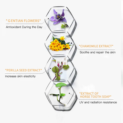 50G van de de Room Natuurlijke Organische Veganist van de vitamine Cvochtinbrengende crème de Gezichts Antirimpel