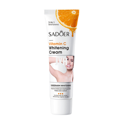 de Schoonheidsmiddelen van 50g Bodycare helderen het Bevochtigen op Wittend 3 IN 1 de Verlichtingsroom van Vitamine Cunderarm