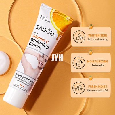 de Schoonheidsmiddelen van 50g Bodycare helderen het Bevochtigen op Wittend 3 IN 1 de Verlichtingsroom van Vitamine Cunderarm