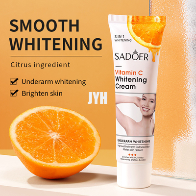 de Schoonheidsmiddelen van 50g Bodycare helderen het Bevochtigen op Wittend 3 IN 1 de Verlichtingsroom van Vitamine Cunderarm