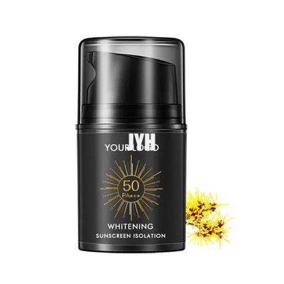 Natural Skin Men Waterproof Facial Sunscreen Spf50+ Pa+++ Non Whitening Sun Isolation Sunblock