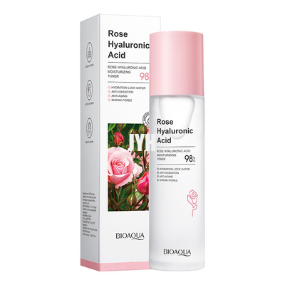 Fijne Lijnen en Rimpels Rose Face Toner Natural Organic Rose Hyaluronic Acid Water