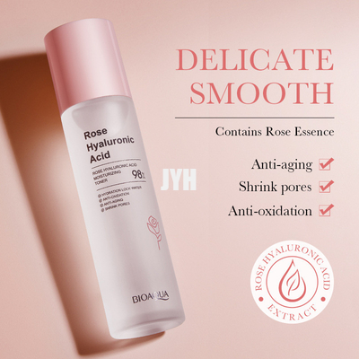 Fijne Lijnen en Rimpels Rose Face Toner Natural Organic Rose Hyaluronic Acid Water