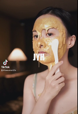 100g gezichts Gouden het Anti Verouderen van Clay Mask Powder 24k Professionele Schil van Jelly Facial Mask