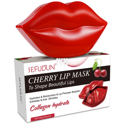 Van de het Collageenlip van het slaaphydrogel het Masker Natuurlijk Crystal Hydrating