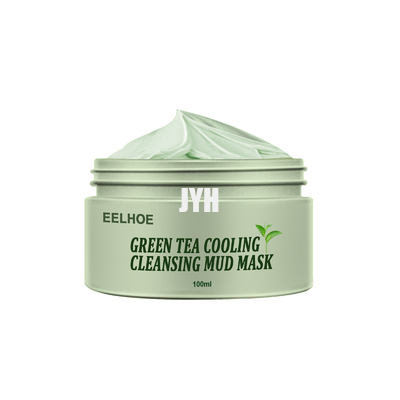 Privé Etiket van Clay Mud Facial Clay Mask van de douane het Organische Groene Thee