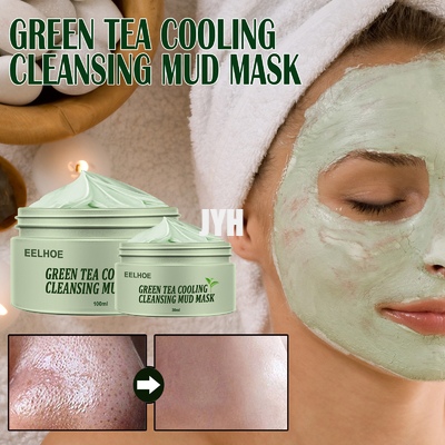 Privé Etiket van Clay Mud Facial Clay Mask van de douane het Organische Groene Thee