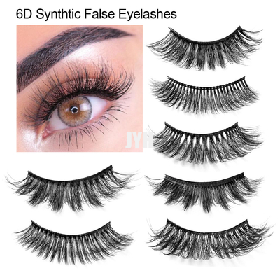 Driedimensionele Dikke Imitatiemink false eyelashes stage show-Bruidmake-up 6D 20mm
