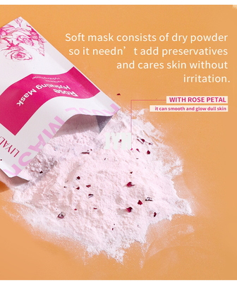 van de het Poeder100g Modder van het kristal Gezichtsmasker de Filmwater die de Schoonheidssalon bijvullen van de Ijsfilm