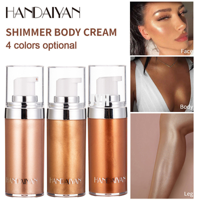 20ml gezicht en Lichaamsilluminator van de Room de Vloeibare Bronzer van Luminizer Highlighter Stichting van Glow Glistening Makeup