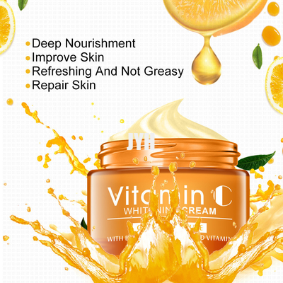 Het Gezichtsvochtinbrengende crème die van de Unscented30g Vitamine C Anti het Verouderen Rimpelroom ophelderen