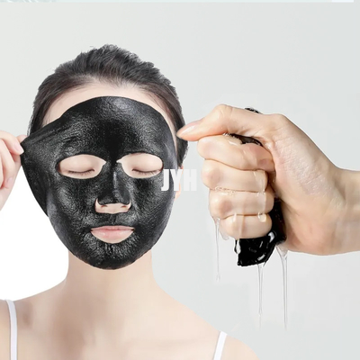 De Schoonheidsmiddelenparaben van douanelogo charcoal black sheet mask Vrije Oliecontrole