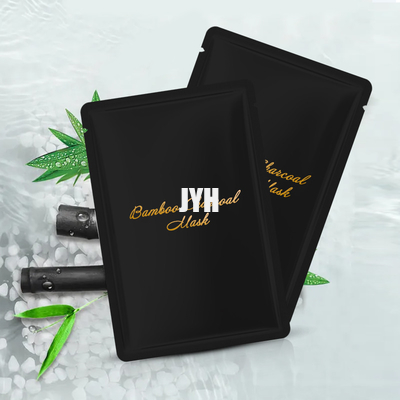 De Schoonheidsmiddelenparaben van douanelogo charcoal black sheet mask Vrije Oliecontrole