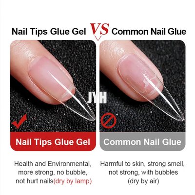 Multifunctioneel van de de Versterkerspijker van de Basislaag van de de Uiteindenlijm het Gel Privé Etiket Crystal Gel Glue