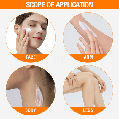 Het bevochtigen van Al Natuurlijk Spf 50 Zinkoxidezonnescherm met het Bloklotion van de Kleurenzon