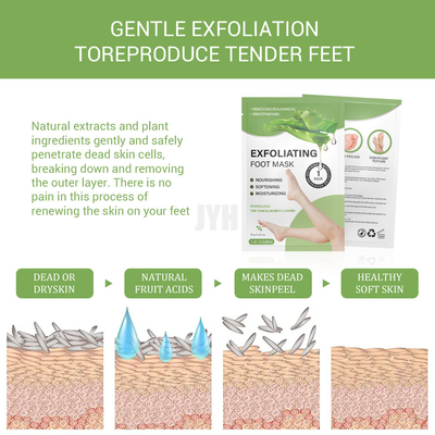 Exfoliating en het Bevochtigen Aloë Vera Foot Mask For Rejuvenating